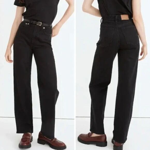 NEW Madewell The Perfect Vintage Wide-Leg Jean Belmere Wash, 32 - Picture 1 of 16